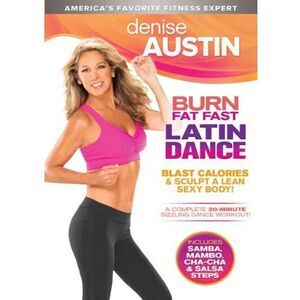 Denise Austin - Denise Austin: Burn Fat Fast Latin Dance  DVD
